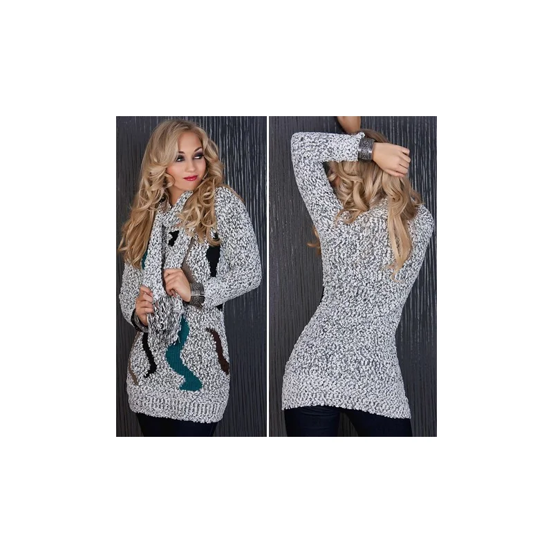 Robe Kiss Fashion + Echarpe