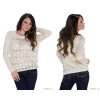 Pull fashion sexy ajouré