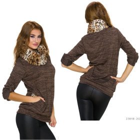 Beau Pullover Fashion Leopard