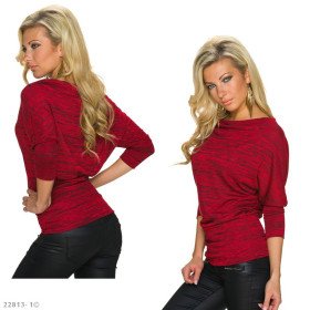 Pull Léger Style Chauve Souris