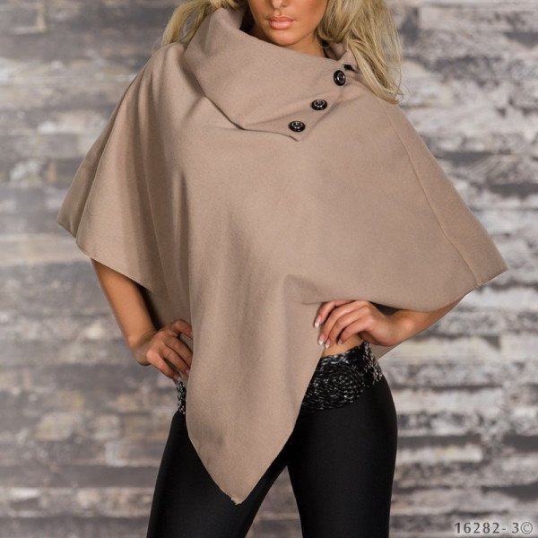 Poncho Beige