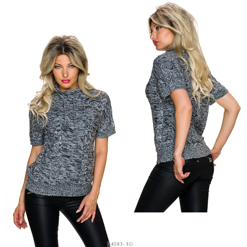 Pull Fashion Maille Chinée