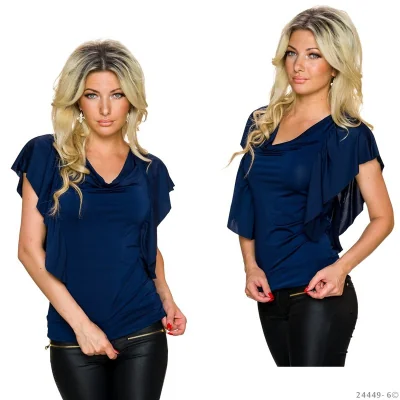Haut Fashion Volants