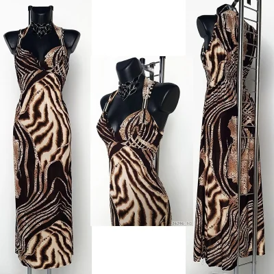 Robe Longue Imprimée