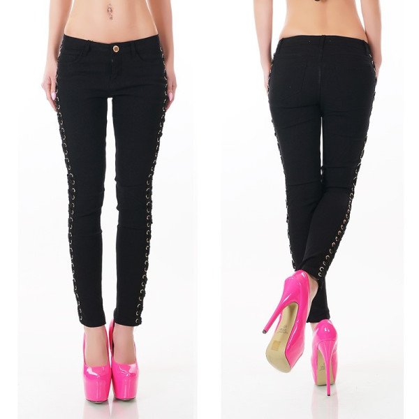 Pantalon Fashion Sexy Lacets