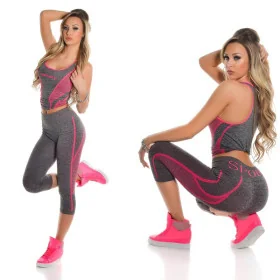 Ensemble Sport Pantacourt Haut Fashion