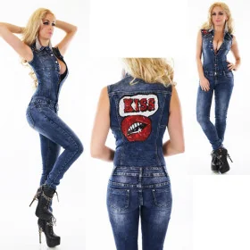 Combinaison Jeans Sexy Fashion