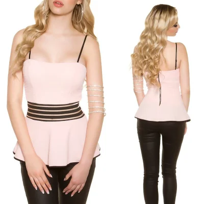 Haut Style Peplum Koucla Sexy