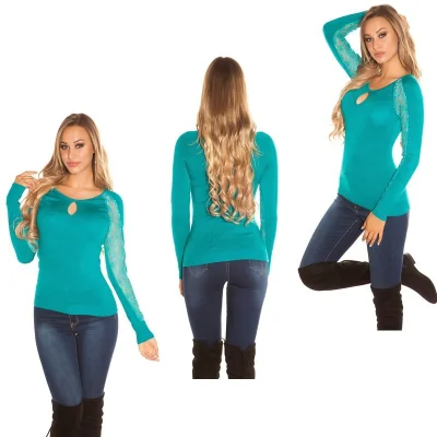 Petit Pull Sexy Dentelle Koucla