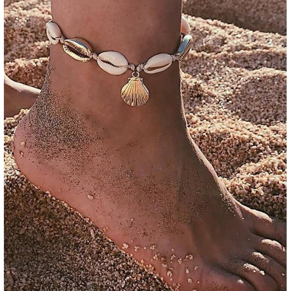 Bracelet Cheville Coquillage