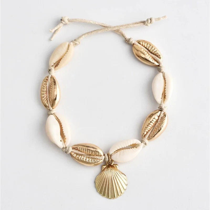 Bracelet Cheville Coquillage