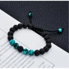 Bracelet Mode Pierres de Lave