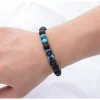 Bracelet Mode Pierres de Lave