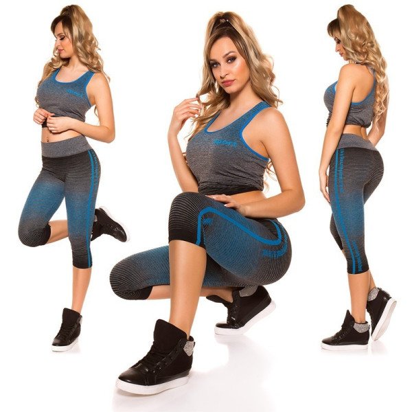 Ensemble Sport Pantacourt Haut Ultra Confort