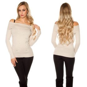 Pull Fashion Koucla Perles Strass