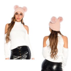 Pull Fashion Blanc Koucla Sexy