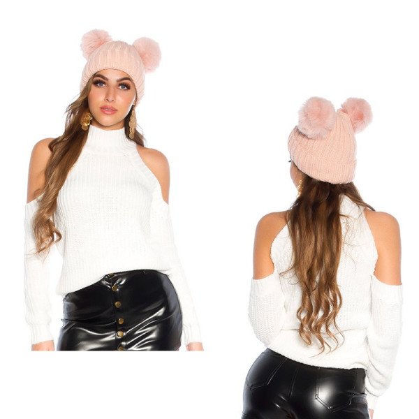 Pull Fashion Blanc Koucla Sexy