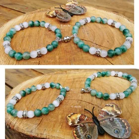 Bracelets Duo Aimantés Pierres Naturelles