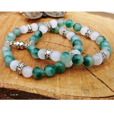 Bracelets Duo Aimantés Pierres Naturelles