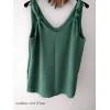 Top Fluide Léger Fashion Vert D'eau