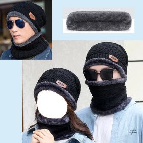Ensemble Bonnet Tour de cou Unisexe