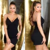 Robe Sensation Élégante à Bretelles Bijoux