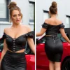 Crop Top Noir en Simili KOUCLA | Adie Net