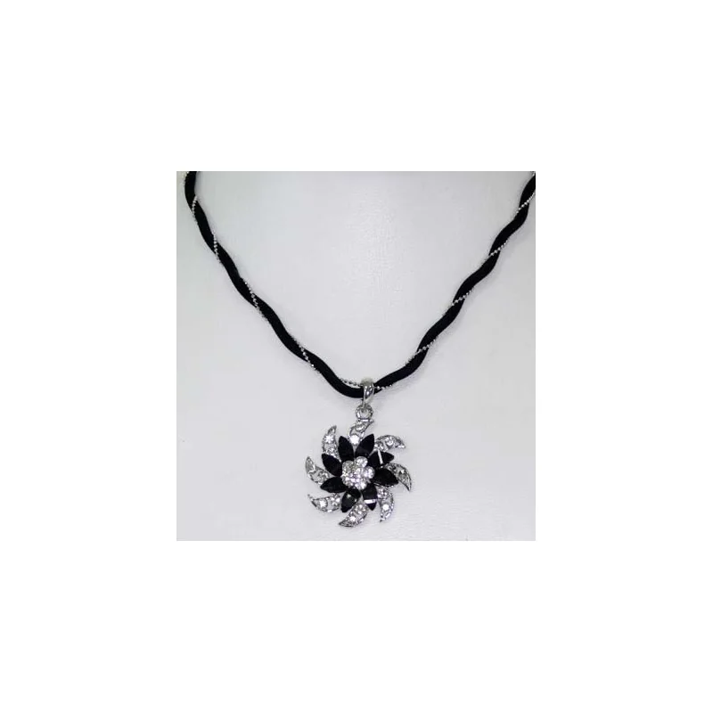 Collier Fleur Spirale