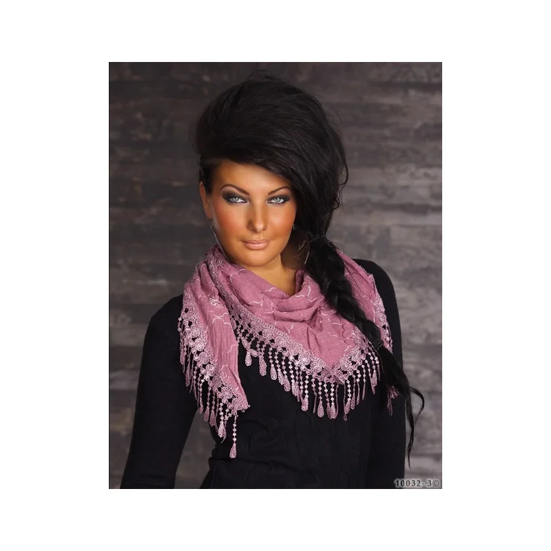 Foulard Vieux Rose