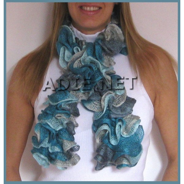 Echarpe Tricotée Main