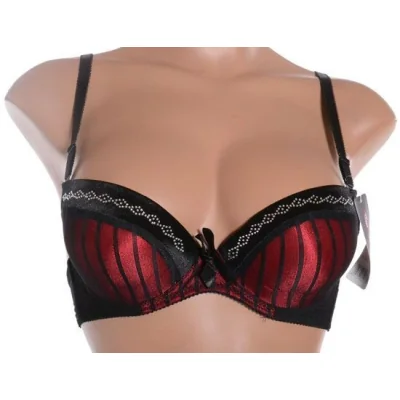 Soutien Gorge Noir Rouge