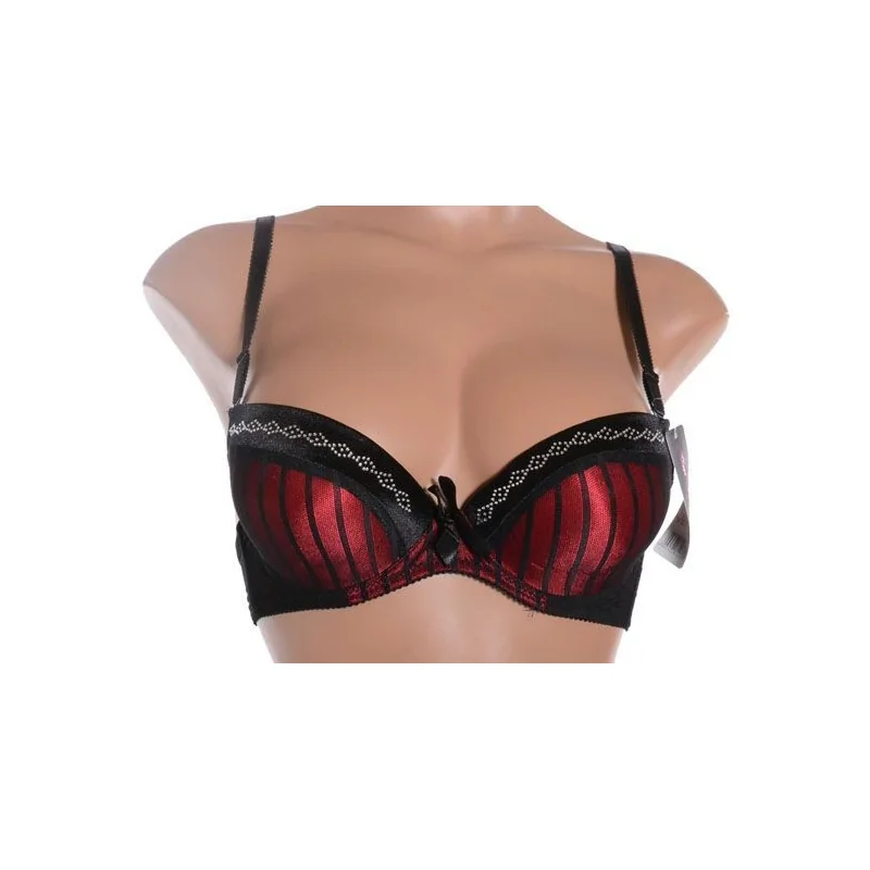 Soutien Gorge Noir Rouge