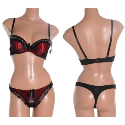 Soutien Gorge Noir Rouge