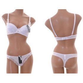 String Fleur Papillon Dentelle