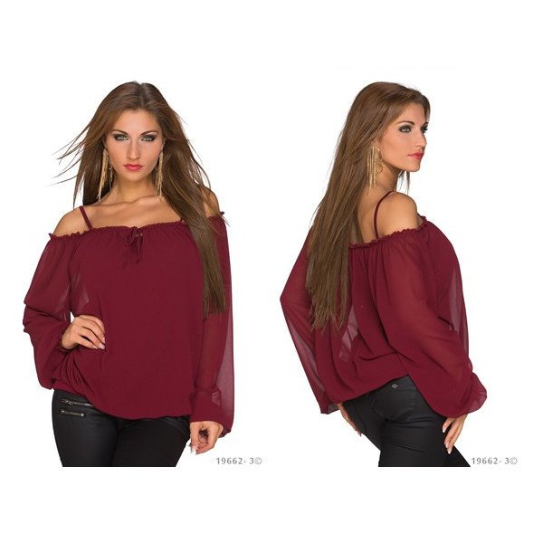 Top Fashion 2 en 1 Bordeaux