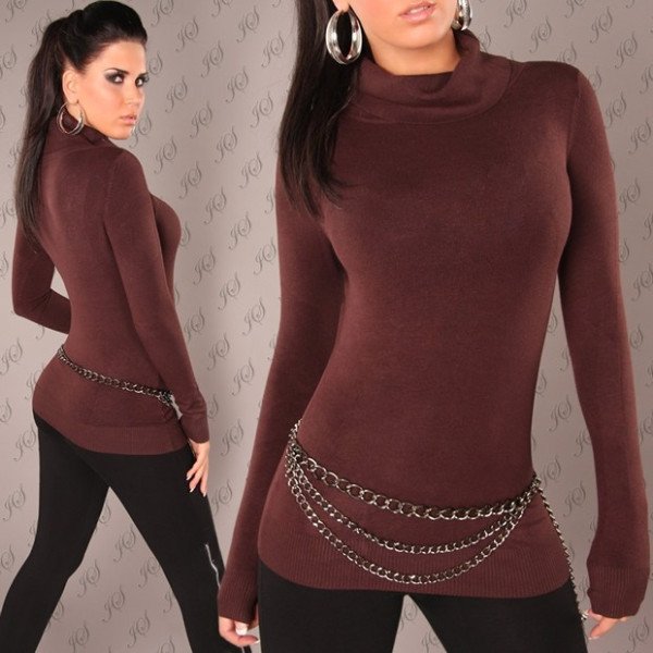 Pull Petillance Chocolat