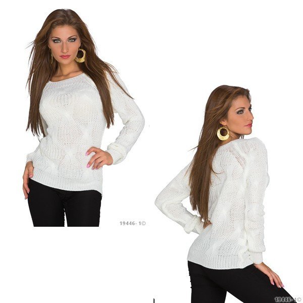 Pull Blanc Italia Moda