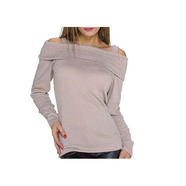 Pull Fashion Beige