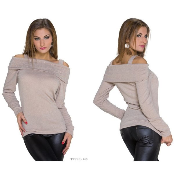 Pull Fashion Beige